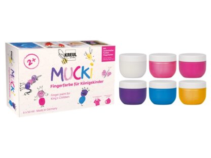 Finger Paint Royal Children Mucki, set 6 x 50 ml 2