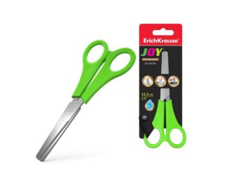 Foarfecă cu riglă Erich Krause Joy, 13.5cm, pentru stângaci