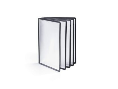 Folie afișare A4 Durable Sherpa negru 2