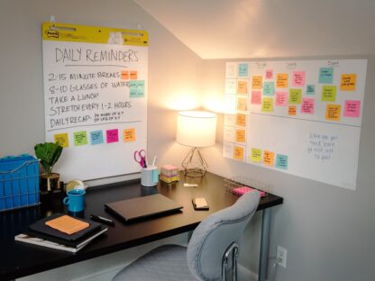 Folie whiteboard Flex Write 60,9 x 91,4 cm, Post-it acasă