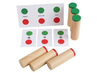 Găsește sunetul pereche, Joc Senzorial Montessori, Dezvoltă Simțul Auditiv