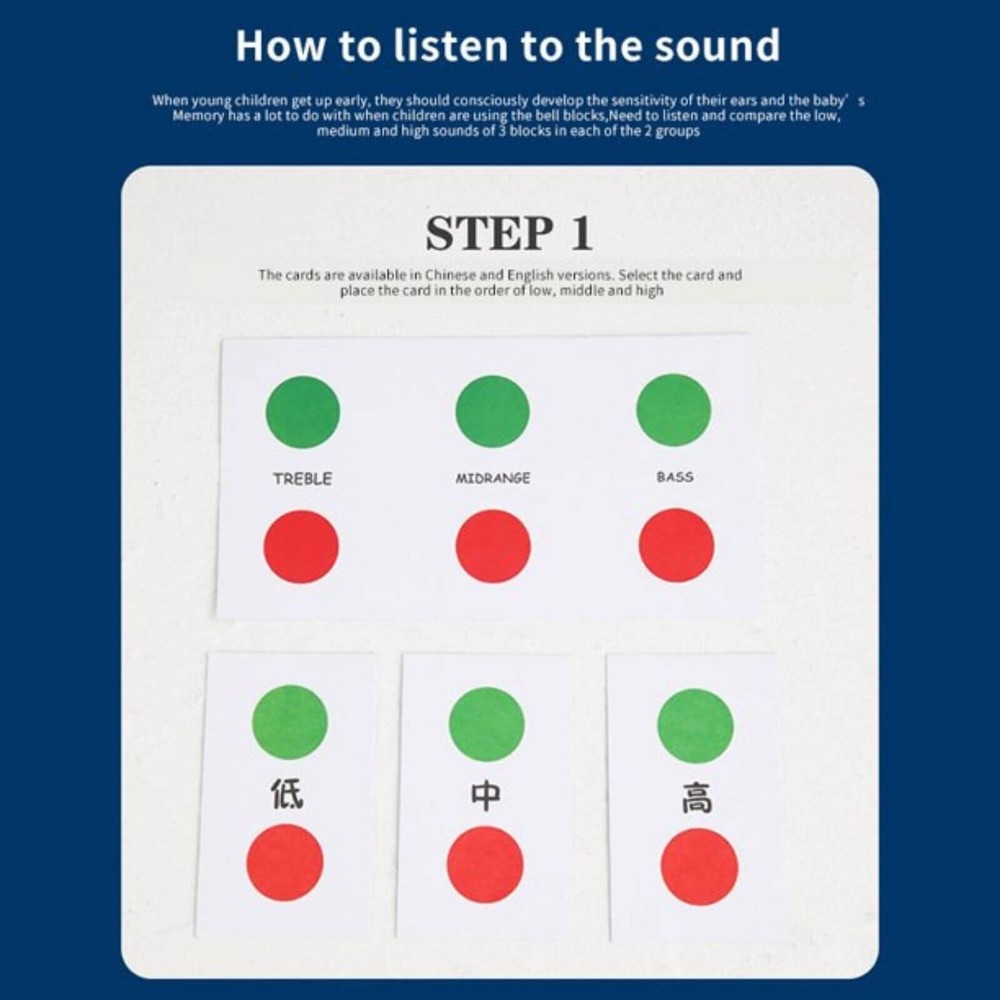 Găsește sunetul pereche, Joc Senzorial Montessori, Dezvoltă Simțul Auditiv 5