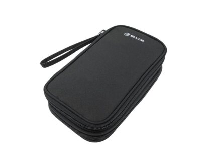 Geantă Tellur pentru organizare cabluri și accesorii, 21 x 12,5 x 6 cm, poliester, negru 4