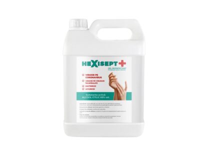 Gel dezinfectant pentru mâini 5 L Hexisept