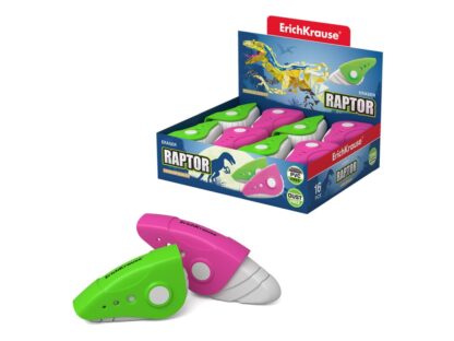 Gumă de șters Raptor în suport, Erich Krause