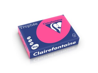 Hârtie color Clairefontaine Fluo roz fluo