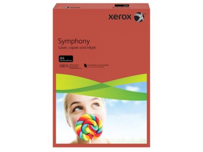 Hârtie color Xerox Symphony Intens roșu
