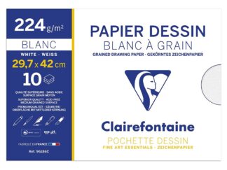 Hârtie desen A3, 10 coli, Clairefontaine