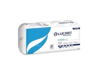Hârtie igienică Lucart Strong 8.3, 3 str, albă, 29 m/rolă, 8 role/set