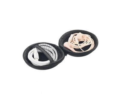 Husă pentru căști in-ear, neagră 2