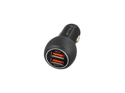 Încărcător auto Tellur FCC8 6A 36W (QC 3.0 + QC 3.0), negru 3