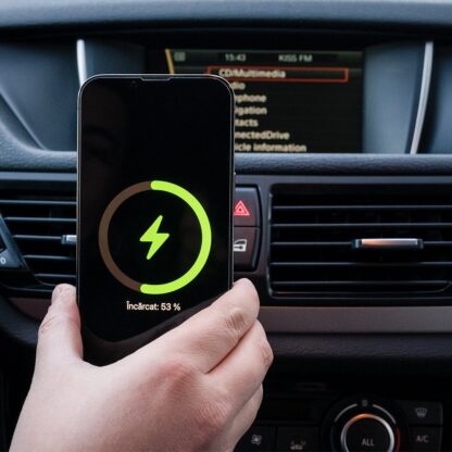 Încărcător auto wireless Tellur, compatibil MagSafe, 15W, negru 11