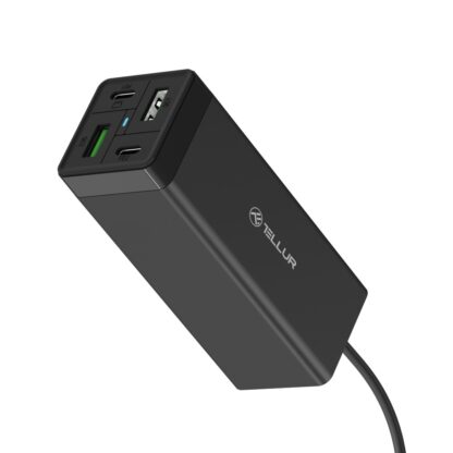 Încărcător priză Tellur PDHC2 65W (2xPD 2xQC3.0), EU,UK,US, negru 7