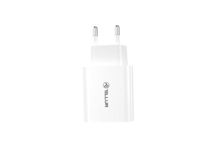 Încărcător priză Tellur USB-A QC3.0, 18W, alb 2