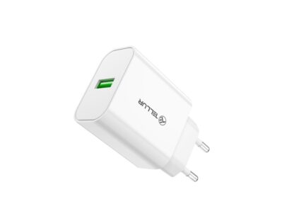 Încărcător priză Tellur USB-A QC3.0, 18W, alb 4