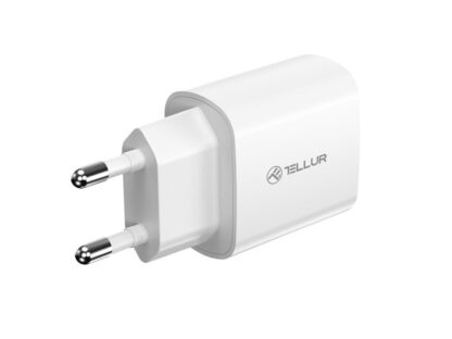 Încărcător priză ultra rapid Tellur 20W PD, USB-C, alb 3