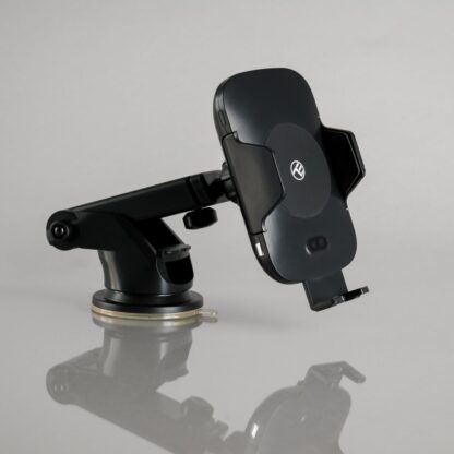Încărcător wireless cu suport auto și senzor IR WCCM2, negru 2