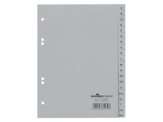 Index plastic A5 A-Z Durable