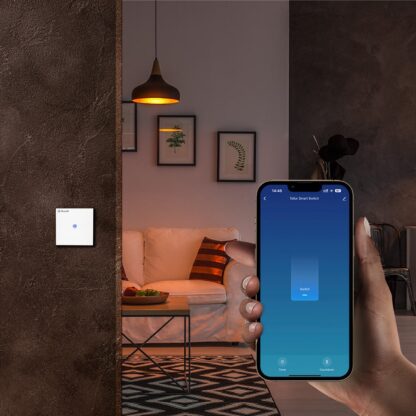 Întrerupător WiFi Tellur Smart, SS1N, 1 port, 1800W, 10A 5