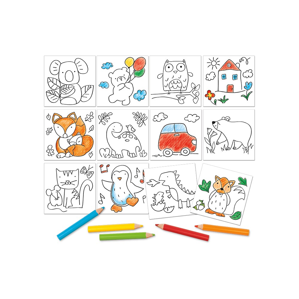 Joc creativ Creează cu mine Sa coloram ușor, Ludattica 2-5 ani 2