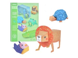 Joc creativ, tehnică Origami, animale