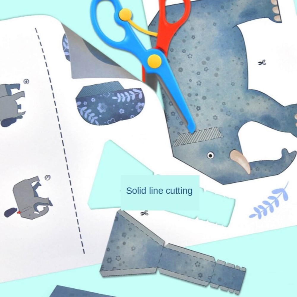 Joc creativ, tehnică Origami, animale 6