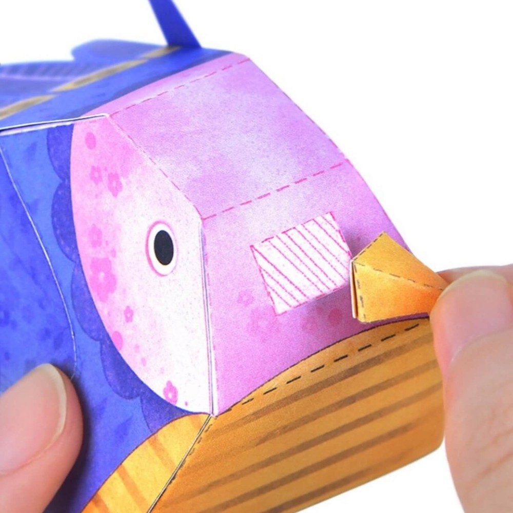 Joc creativ, tehnică Origami, animale 7