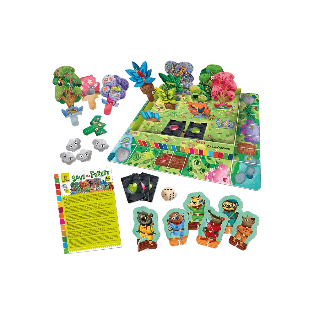 Joc de cooperare Agenda 2030 Salvați pădurea!, +3 ani, Ludattica 2