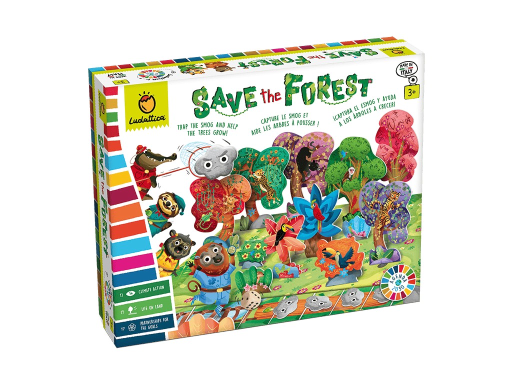 Joc de cooperare Agenda 2030 Salvați pădurea!, +3 ani, Ludattica