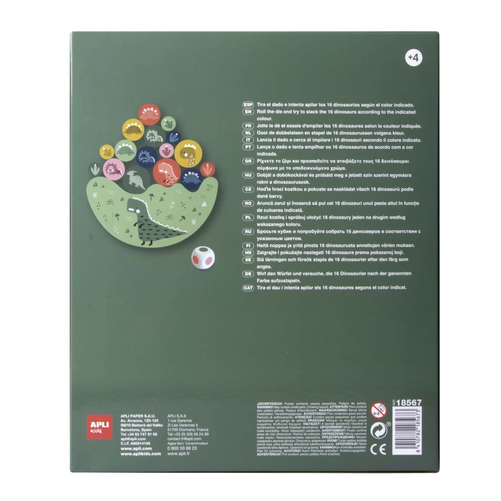 Joc de echilibru Dinozauri 2