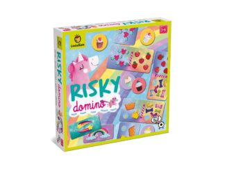 Joc de familie Risky Domino Unicorni, Ludattica, 2-5 ani