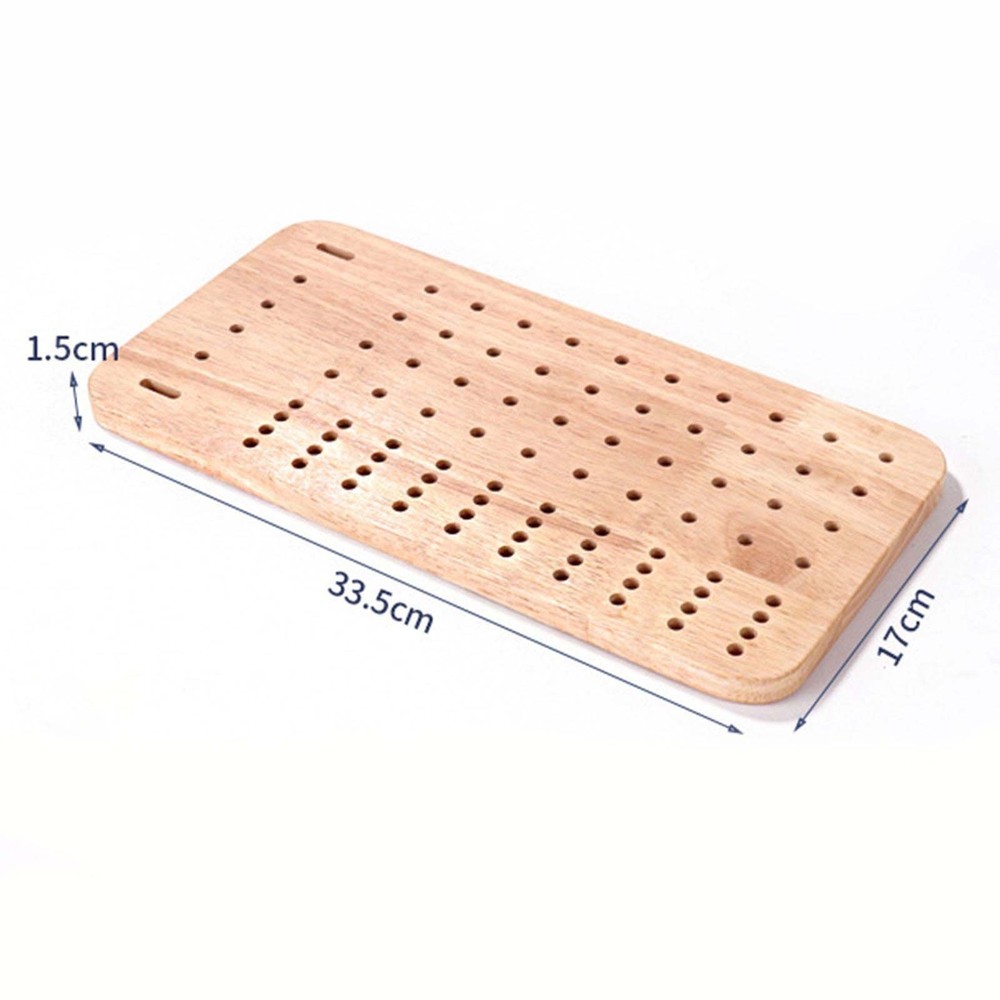 Joc de inteligență pentru copii și adulți, Mastermind, tablă de șah din lemn cu pioni colorați, 2 jucători, 146 piese, Boardgames 7