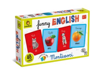 Joc de logica MONTESSORI Engleza distractiva, Ludattica, 4-7 ani