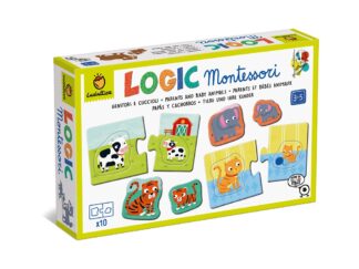 Joc de logica MONTESSORI Părinți și copii, Ludattica, 3-5 ani