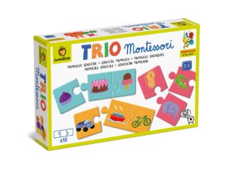 Joc de logica TRIO MONTESSORI Asocieri, Ludattica, 3-5 ani