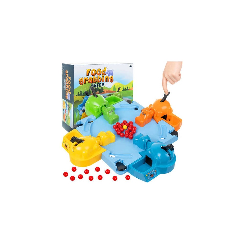 Joc de societate, Hungry Hippos, interactiv, 2 4 jucatori, Hipopotamii flamanzi 2