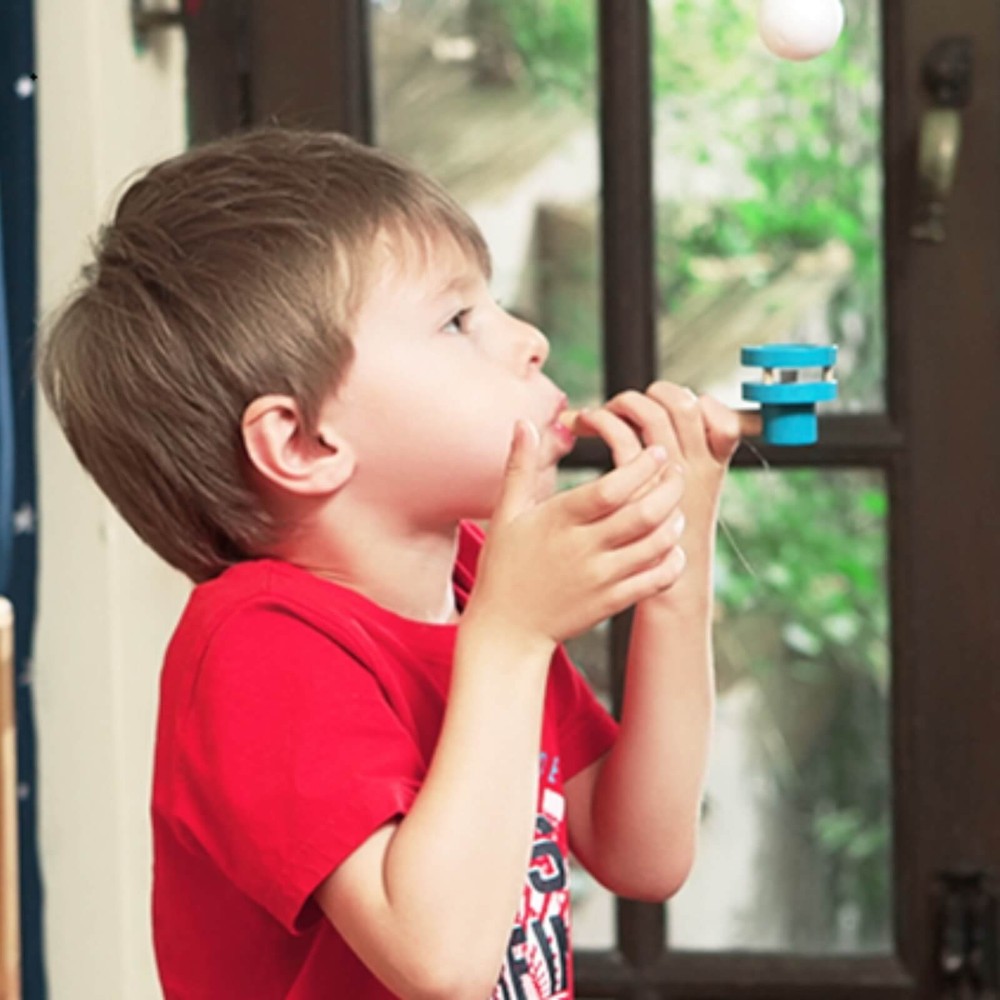 Joc de suflat și de echilibru, roșu 10