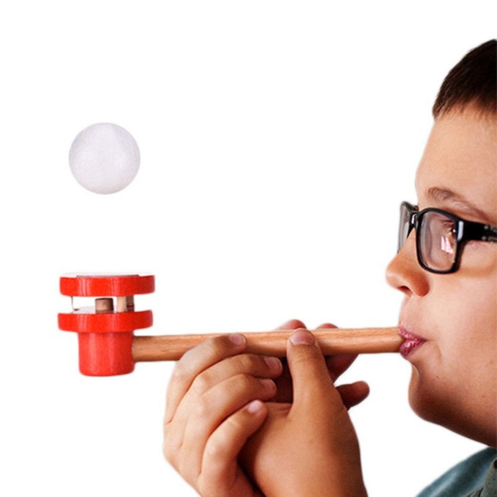 Joc de suflat și de echilibru, roșu 2