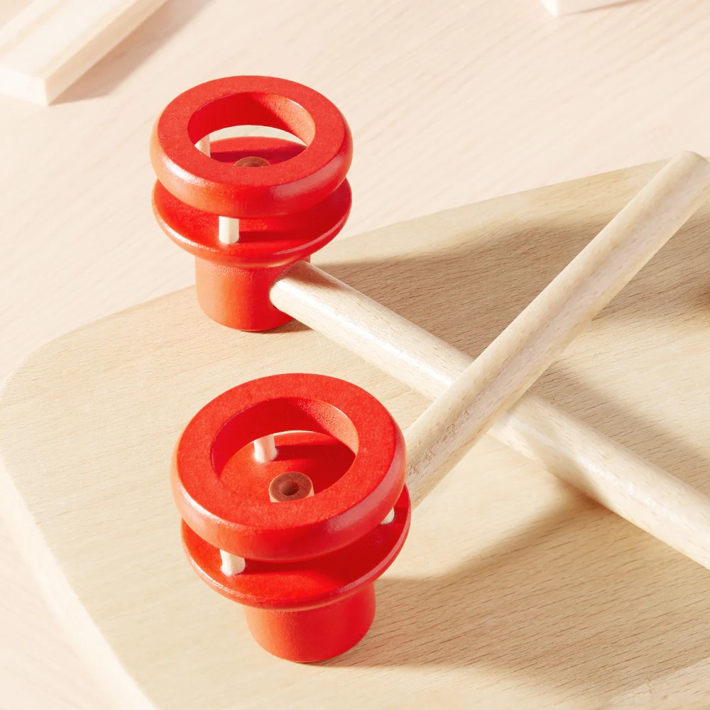 Joc de suflat și de echilibru, roșu 7