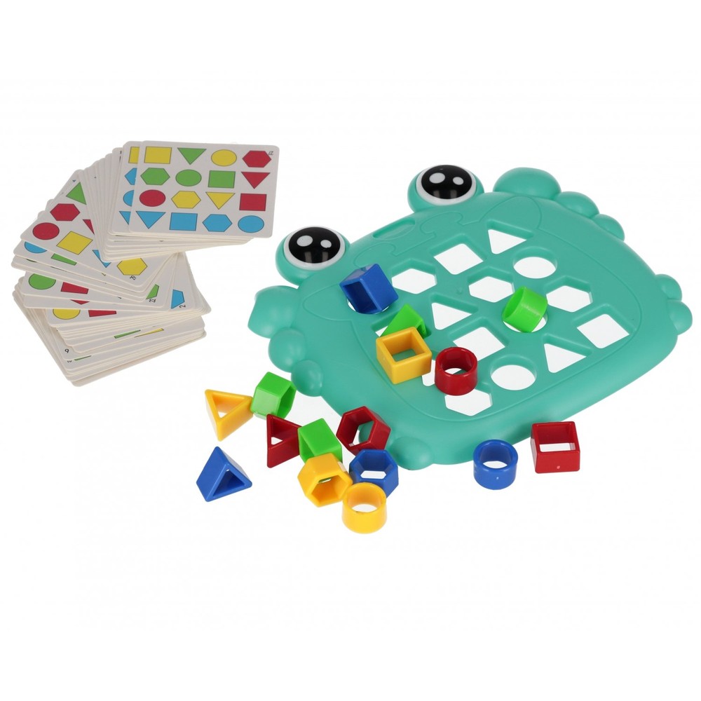 Joc Educativ Forme Geometrice, Logică, Rapiditate și Memorie, 3 ani+ 2