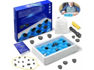 Joc Efect Magnetism Șah Magnetic cu Pietre Tip Magneți, Joc de Strategie Inteligent