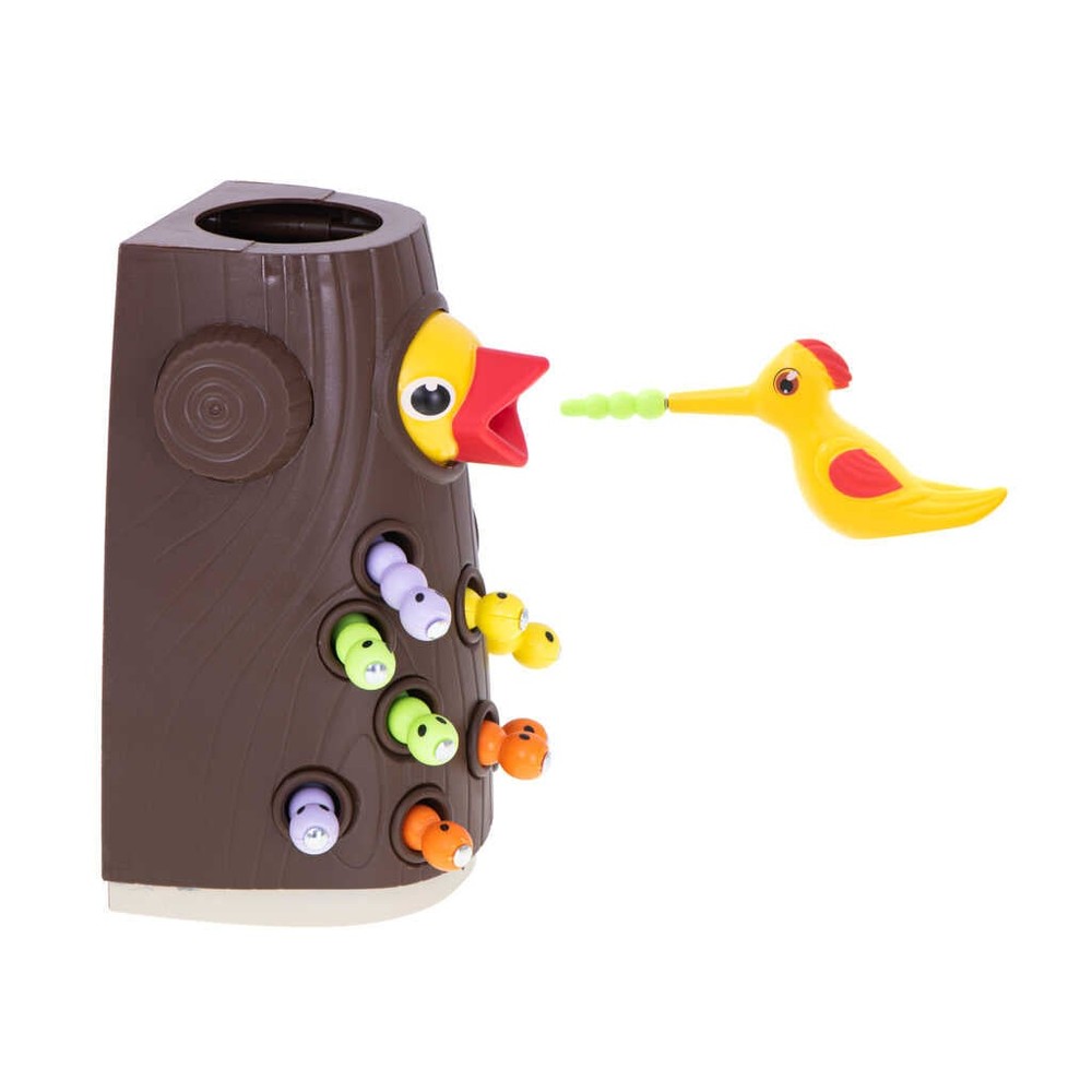 Joc Hrănește Ciocănitoarea, Magnetic, Pescuit, Prinde viermișori, Dexteritate și Îndemânare 7