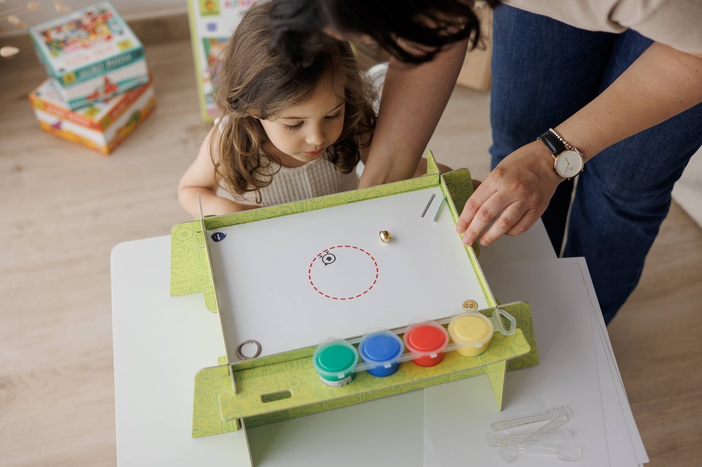 Joc STEAM Artă cu magneți, Ludattica, 3-7 ani 3