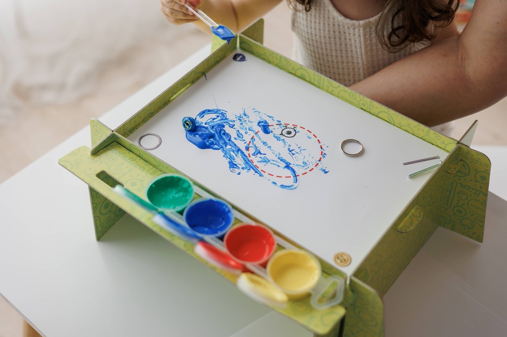 Joc STEAM Artă cu magneți, Ludattica, 3-7 ani 4