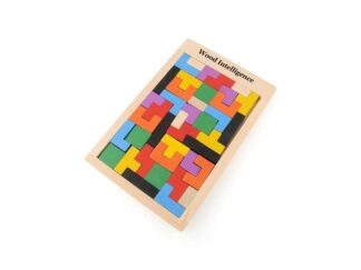 Joc Tetris din Lemn, Joc Educativ de Logică și Strategie pentru Copii