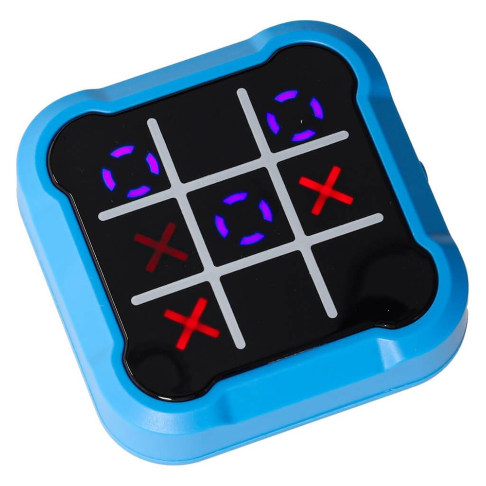 Joc X și 0, Tic Tac Toe, Consolă digitală tip puzzle 4 în 1, portabilă, pentru copii și adulți 3