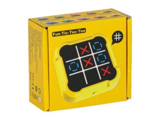 Joc X și 0, Tic Tac Toe, Consolă digitală tip puzzle 4 în 1, portabilă, pentru copii și adulți