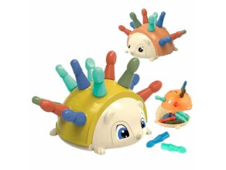 Jucări de motricitate, Arici cu țepi colorați, Fun Hedgehog
