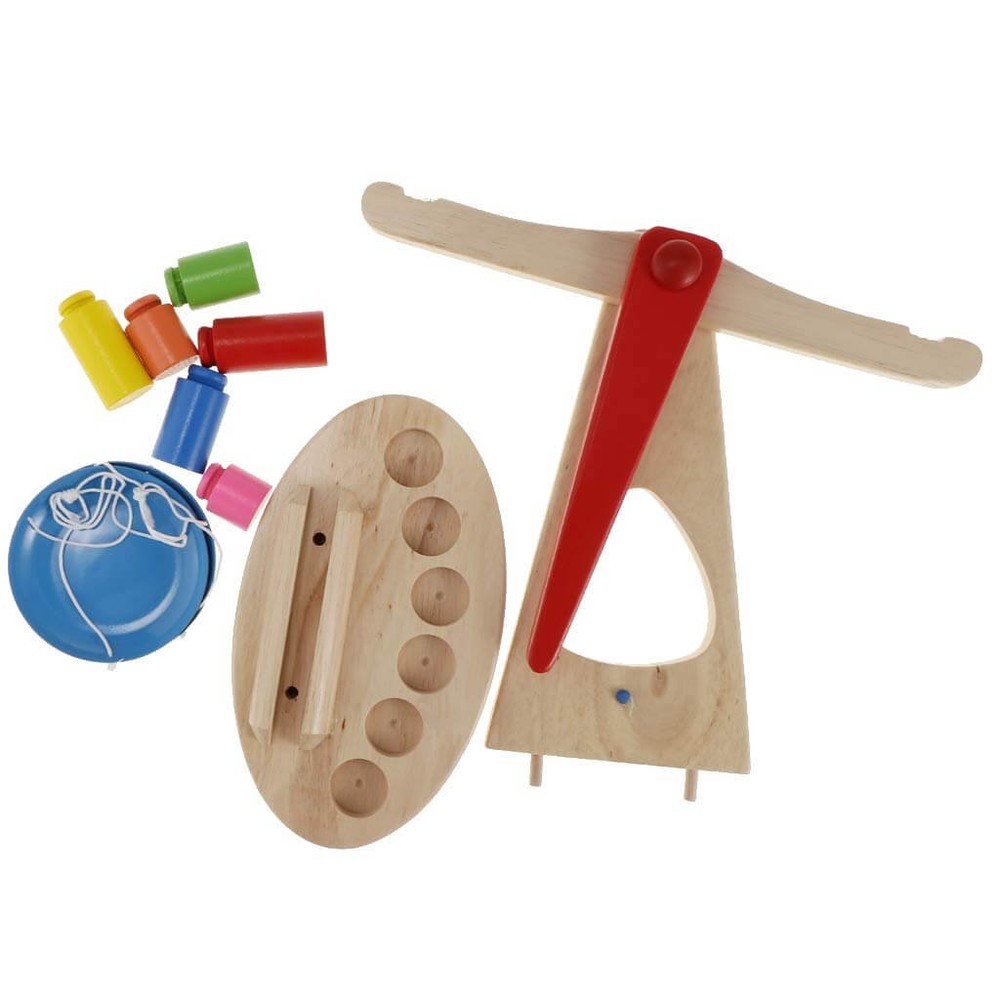 Jucărie balanță din lemn 3