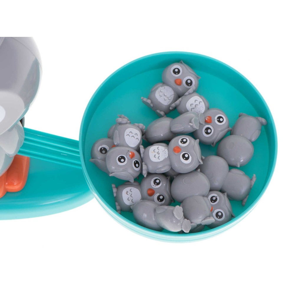 Jucarie Bufnita tip Balanta Invatam Matematica, Jucarie Educativa STEM, Set 60 Piese 11